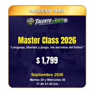 Master Class 2026 I Acceso Oro
