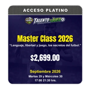 Master Class 2026 I Acceso Platino